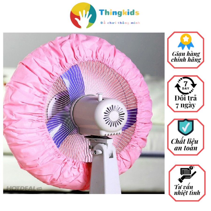 Bọc quạt lưới tránh bụi an toàn cho trẻ nhỏ - Thingkids
