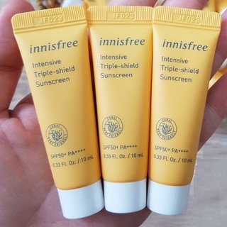 Kem chống nắng Innisfree Perfect UV Protection Cream Triple Care minisize 10ml