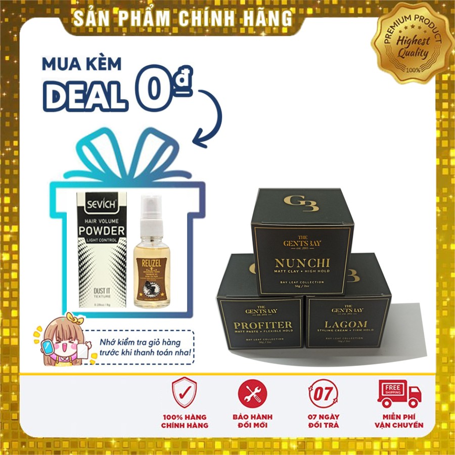 Sáp vuốt tóc The Gents Bay