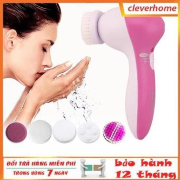 Máy Rửa Mặt, Massage Mặt 5 In 1 Beauty Care Massager đa dạng tiện dụng nhiều chức năng