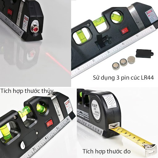 [FREESHIP] Thước Đo Nivo Laze - Thước Đo Đa Năng Laser.