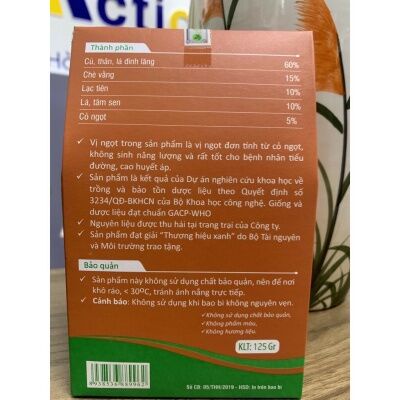 Trà Túi Lọc- Trà Đinh Lăng Mộc Can -Tăng cường tuần hoàn não, giảm hội chứng tiền đình: đau đầu, chóng mặt, mất ngủ