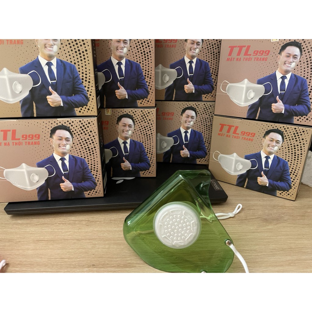 KHẨU TRANG TRONG SUỐT - KHẨU TRANG NHỰA DẺO - KHẨU TRANG 3D - KHẨU TRANG TPU - MẶT NẠ THỜI TRANG TTL999 KÈM 20 MÀNG LỌC | BigBuy360 - bigbuy360.vn
