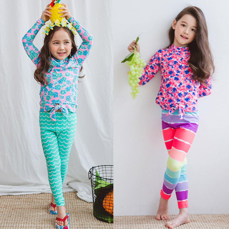 Bộ Đồ Bơi In Họa Tiết Xinh Xắn Cho Bé Gái | BigBuy360 - bigbuy360.vn