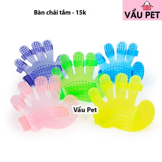 Bàn chải tắm cho chó mèo thú cưng