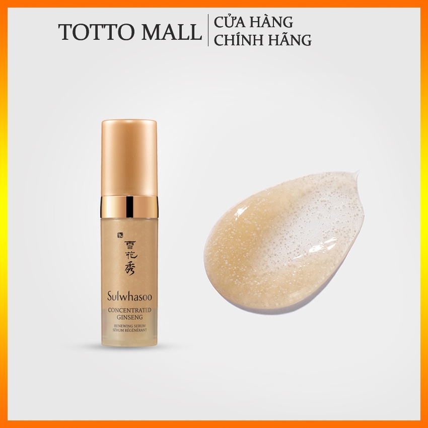 [4ml] Tinh chất serum nhân sâm Sulwhasoo Concentrated Ginseng Renewing Serum 4ml - Tinh chất nhân sâm Sulwhasoo