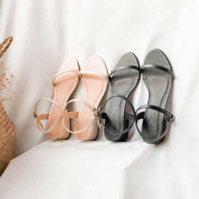 Giày sandal big size size lớn ngoại cỡ đế vuông 3 cm