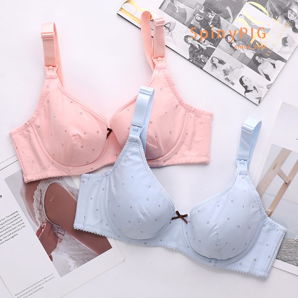 Áo lót bầu, áo lót cho bé bú cotton móc cài tiện lợi chất liệu cực đẹp TẶNG KÈM MÓC CÀI