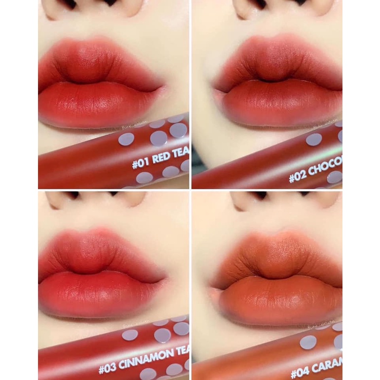 Son Kem Lì Romand Milk Tea Velvet Tint 02 CHOCOLATE TEA  (CAM KẾT AUTH, TEM HIDDEN TAG) | BigBuy360 - bigbuy360.vn