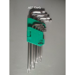 Bộ lục giác bông xi mờ 9 món