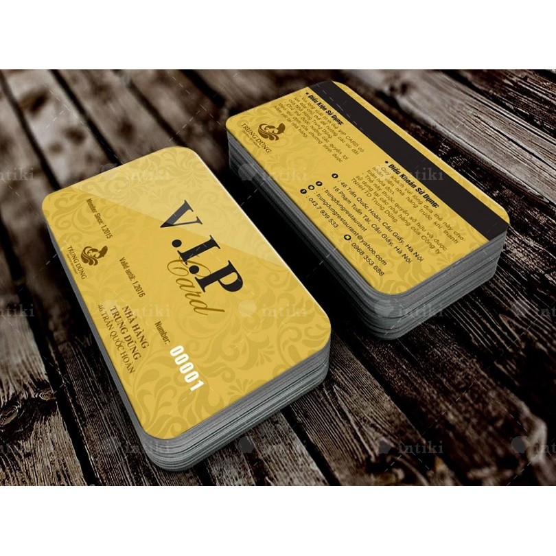 In thẻ nhựa theo yêu cầu