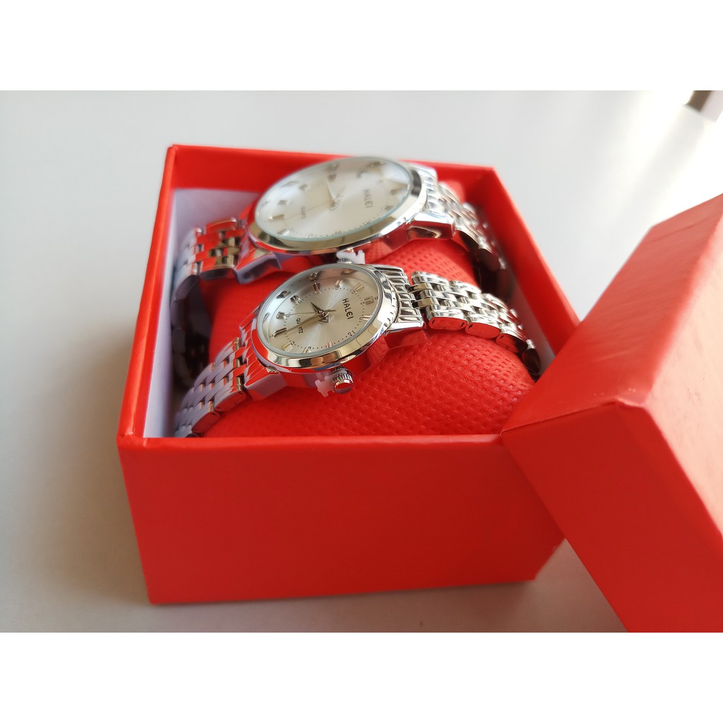 Đồng hồ đôi nam nữ Halei thanh lịch quyến rũ | BigBuy360 - bigbuy360.vn