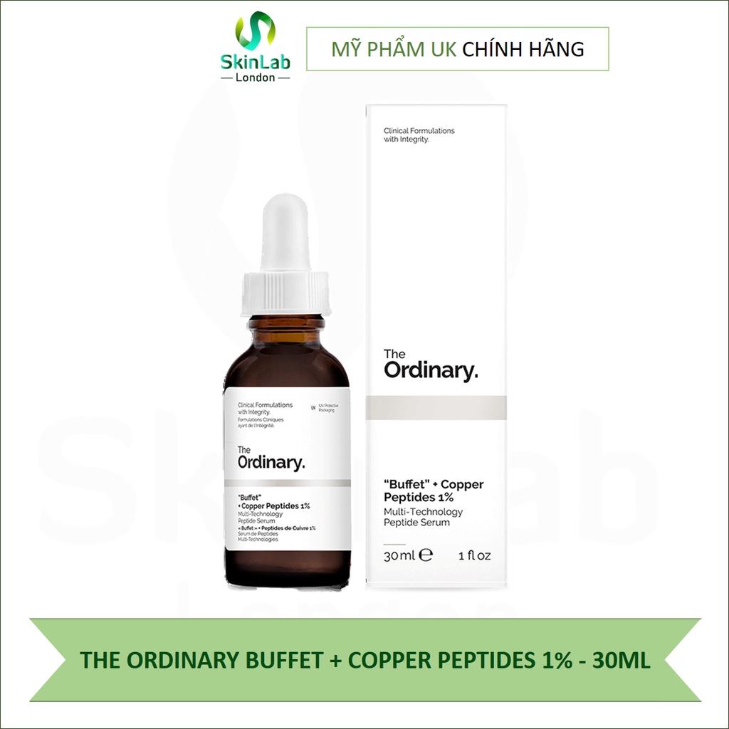 (Bill Anh) Serum chống lão hoá The Ordinary Buffet + Copper Peptides - 30ML