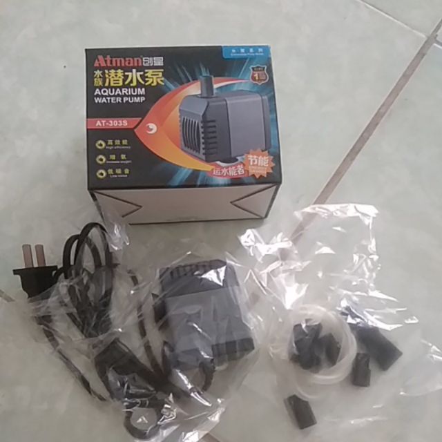 Bơm nước bể cá atman AT- 303s - betta hai duong