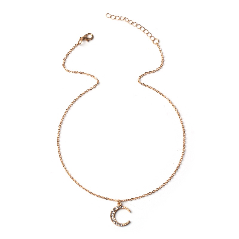 Dây Chuyền Hình Mặt Trăng Đơn Giản Thời Trang