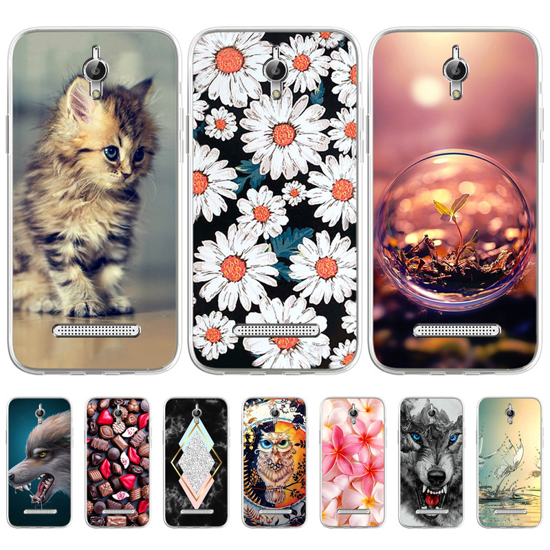 TP-Link Neffos C7 TP910A TP910C TP-Link Neffos Y7 5.5 inch Phone Cases Soft TPU Covers Silicone Cute Printing Shockproof Back Cover