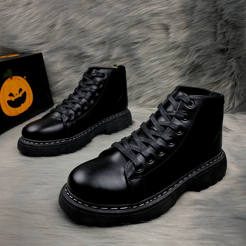 [LIMITED+FULLBOX] Giày da Nam, Bốt, Boost cổ cao 2020 cá tính BO phối quần Jean, quần Da Trend 202 - ILOZI Mã SP: BO | BigBuy360 - bigbuy360.vn