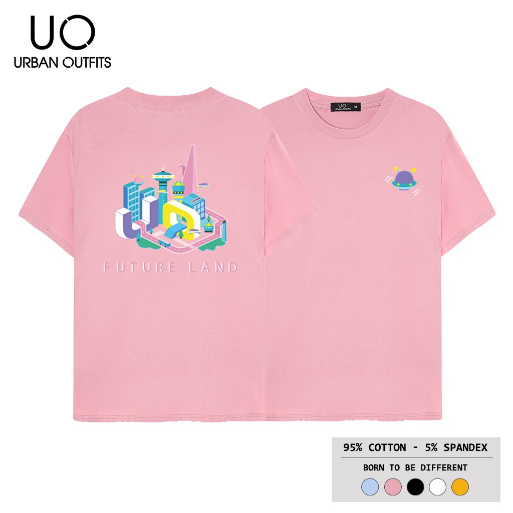 Áo Thun Tay Lỡ Nam Nữ Form Rộng URBAN OUTFITS In FutureLand ATO16 Cotton 4 Chiều Local Brand | BigBuy360 - bigbuy360.vn