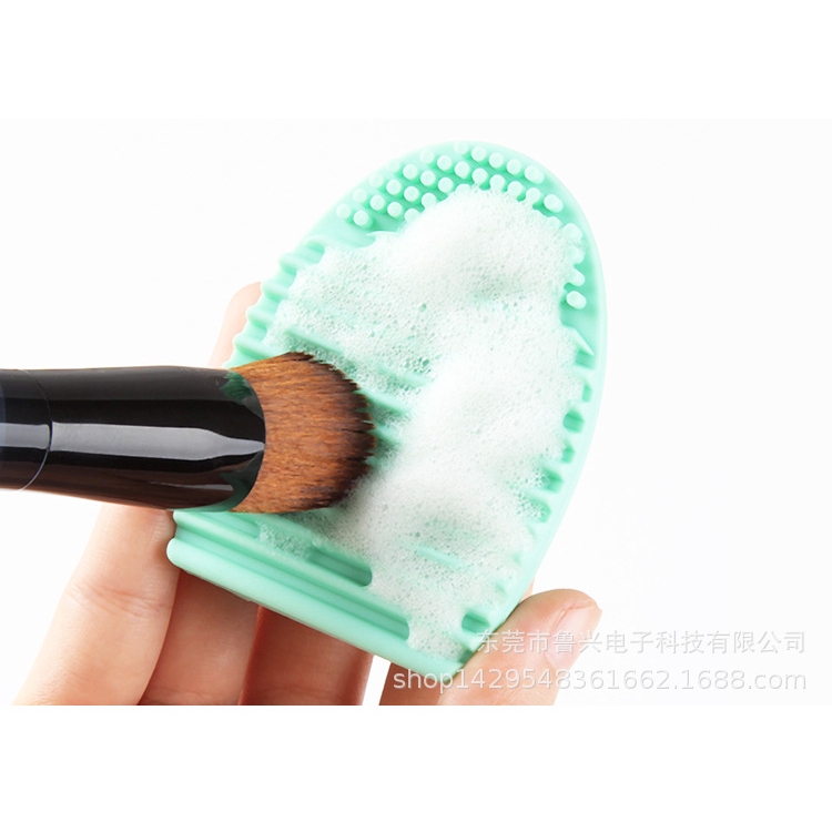 Trang Điểm Silicone Bàn Chải Vệ Sinh Miếng Lót Thảm Cọ Rửa Dụng Cụ Đựng Mỹ Phẩm Chải Chân Mày rửa Dụng Cụ Chà Bàn Trang Điểm Vệ Sinh