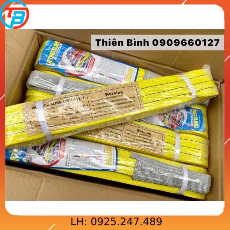 Dây Cáp Vải Cẩu Hàng (Dây Bẹ - Đủ Size) cáp thép Thái Bình Vina