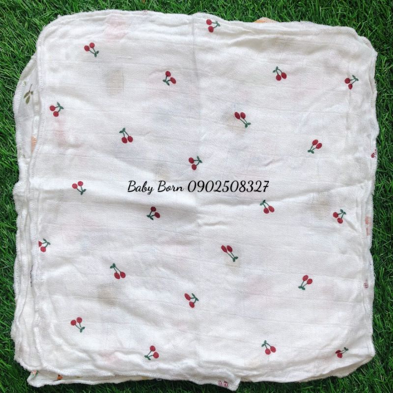 Set 10 Khăn sữa sợi tre Aden &amp; Anais 100% sợi tre - Made in Việt Nam