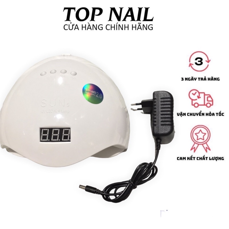 Máy Hơ cảm ứng sơn gel 48w Sun 5 tem xanh chính hãng