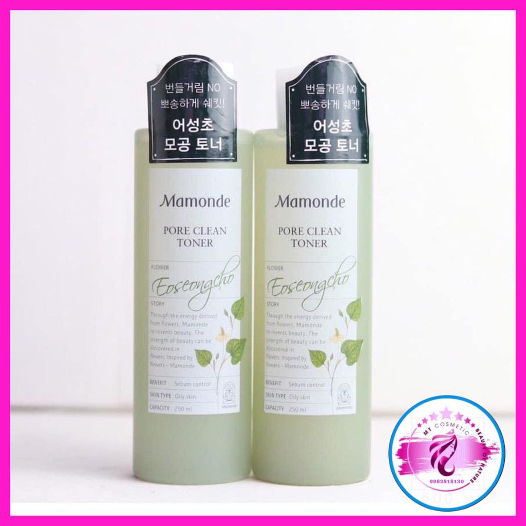 Nước Hoa Hồng Diếp Cá Mamonde Pore Clean Toner 250ml | BigBuy360 - bigbuy360.vn