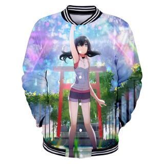 Áo Bóng Chày Tay Dài Phong Cách Anime