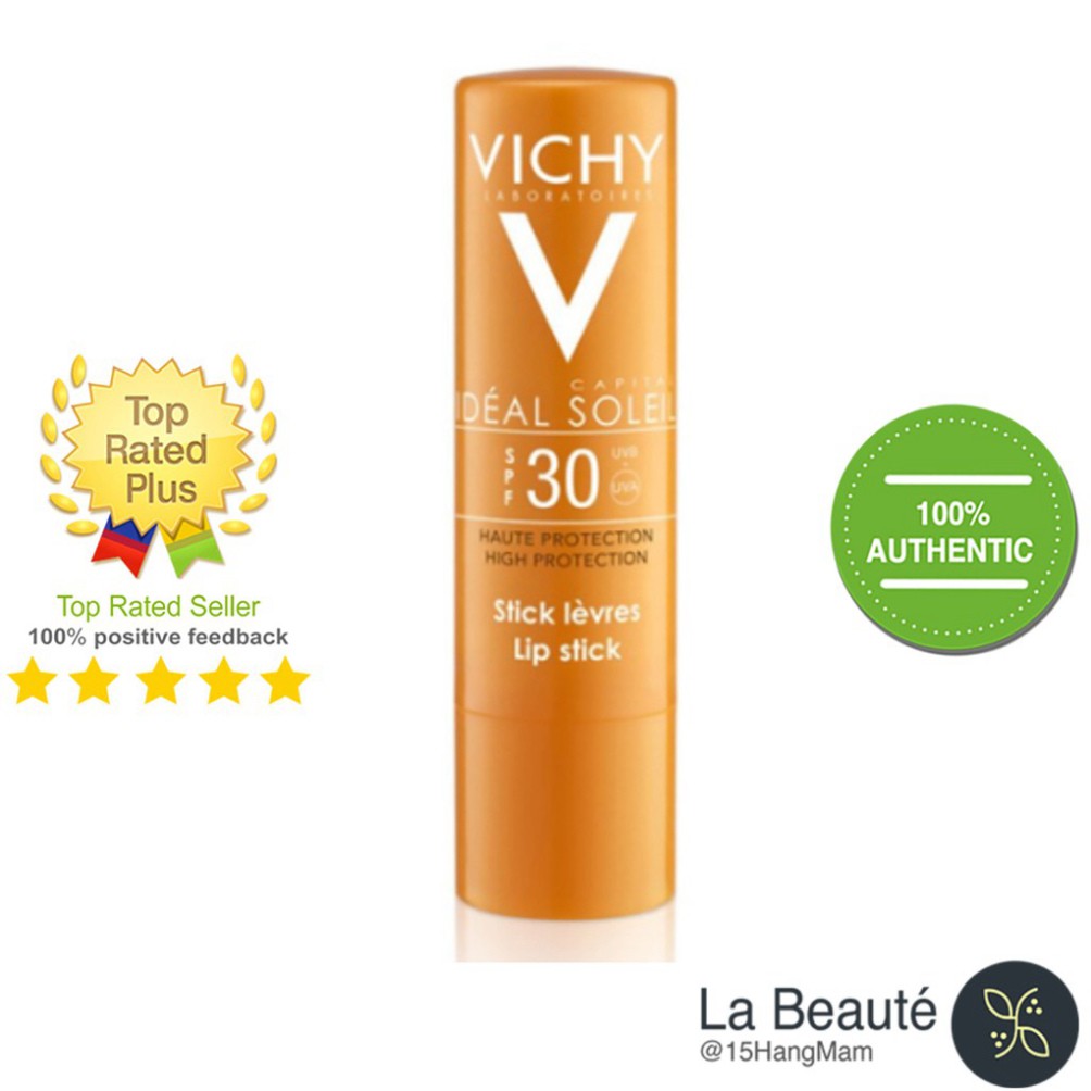 Vichy Ideal Soleil Lip Stich Spf 30 - Chống Nắng Dạng Thỏi Cho Môi Và Vùng Da Nhạy Cảm 3g