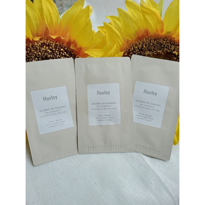 Mẫu thử Tinh Chất Dưỡng Chống Lão Hoá Huxley Secret Of Sahara Oil Essence: Essence-Like Oil-Like 1ml