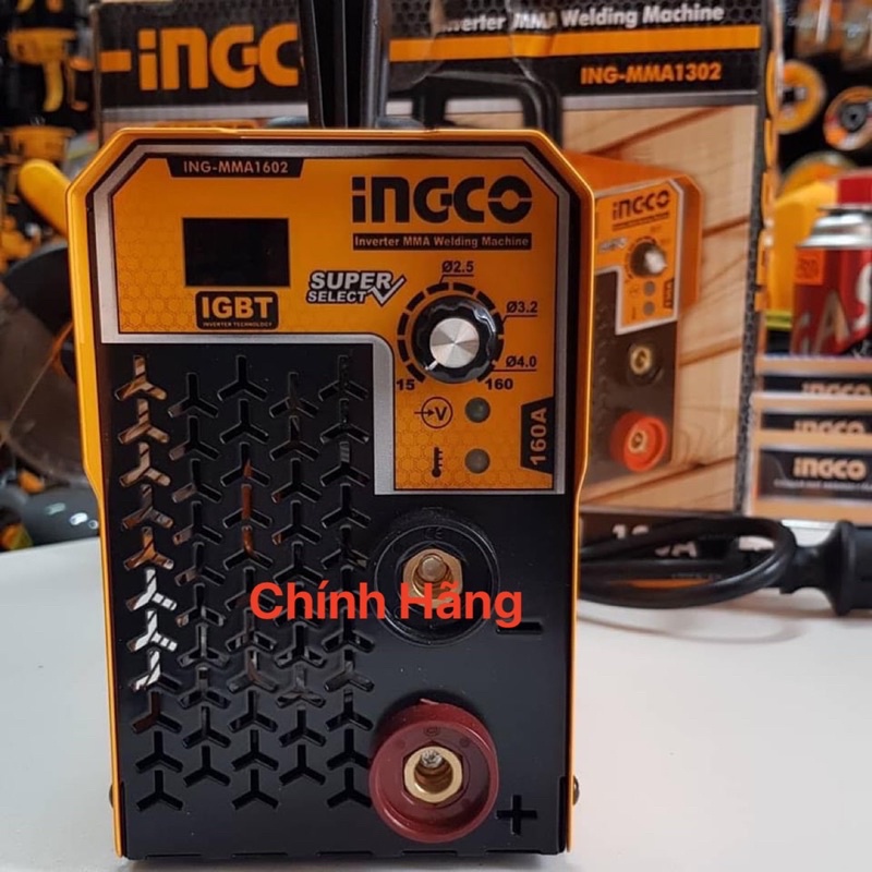 INGCO Máy hàn điện tử 160A ING-MMA1602  (Cam kết Chính Hãng 100%)