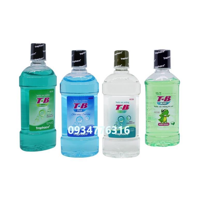 ✅ Nước súc miệng T-B Fresh Traphaco 500ml