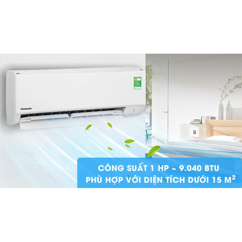 Điều Hòa Panasonic 1 Chiều 9000BTU CU/CS-N9WKH-8