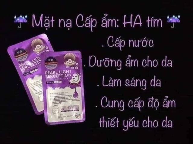 Hộp 20 miếng mặt nạ HA Maycreate Nội Địa Trung - Chính hãng