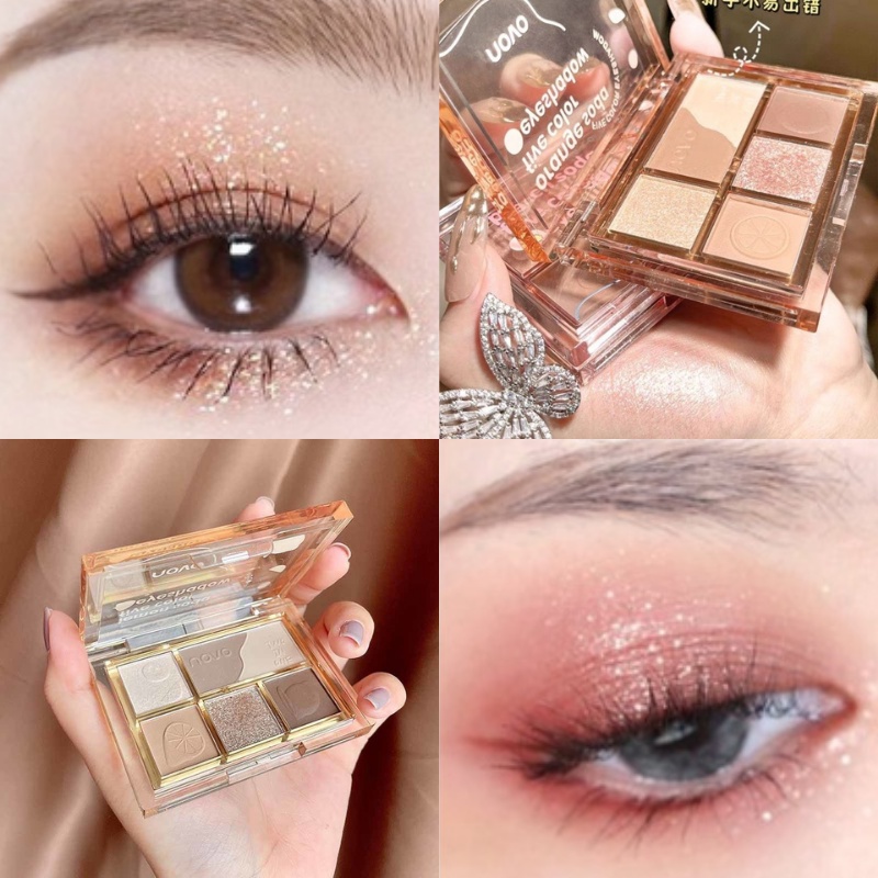 Bảng phấn mắt 5 ô Novo Summer Fruit Tích Hợp Phấn Má, Tạo Khối, Highlighter, Chất Phấn Mềm Mịn, Lâu Trôi, Trẻ Trung