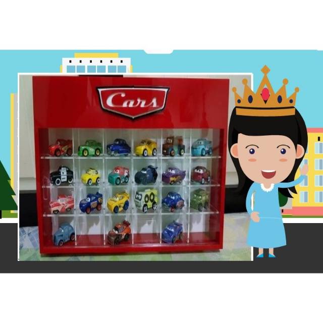 Mới Mô Hình Xe Đua Đồ Chơi Disney Cars 3 Mini Racers 24