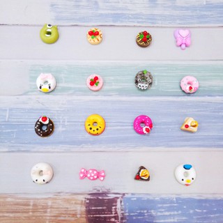 Jibbitz /jitz / stickers 3D lớn , nhỏ loại cứng bánh kẹo