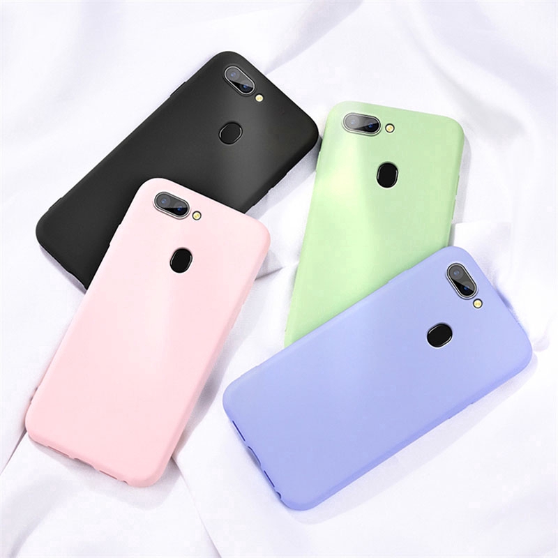 OPPO F11 F9 R17 Pro Case Liquid Silicone Case for OPPOF11Pro OPPO A3s A5s A7 Reno 10X Zoom Case