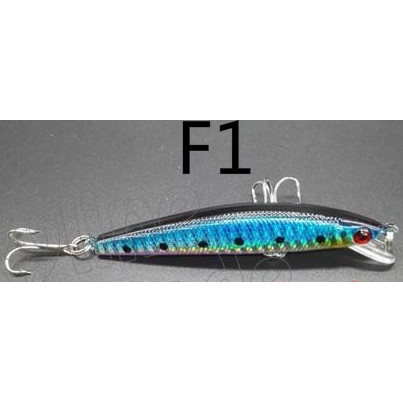 Mồi Câu Cá Giả Phát Sáng Bằng Nhựa Cứng 8.5cm 8g