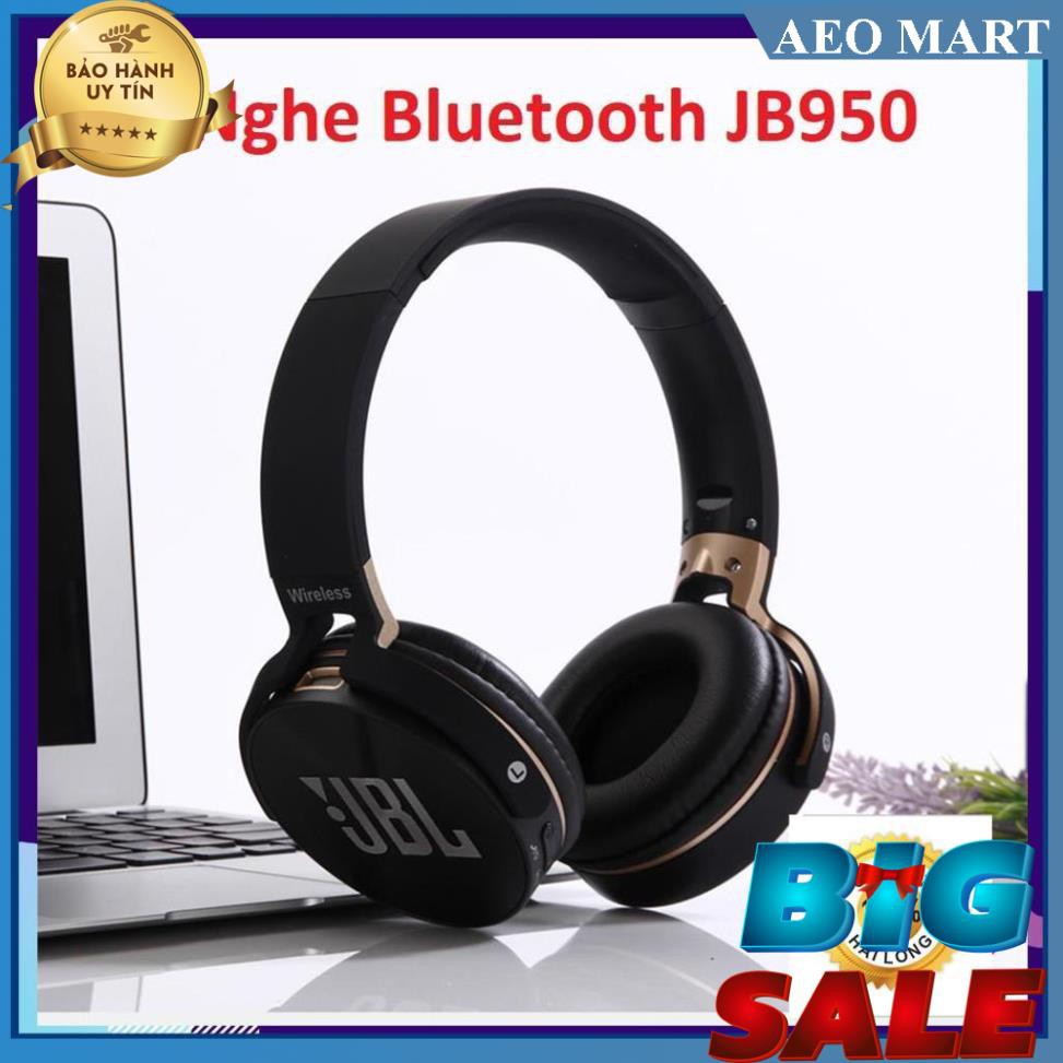 Big sale -  Tai nghe bluetooth,Tai nghe JB950 - Có micro đàm thoại, chế độ gọi rảnh tay