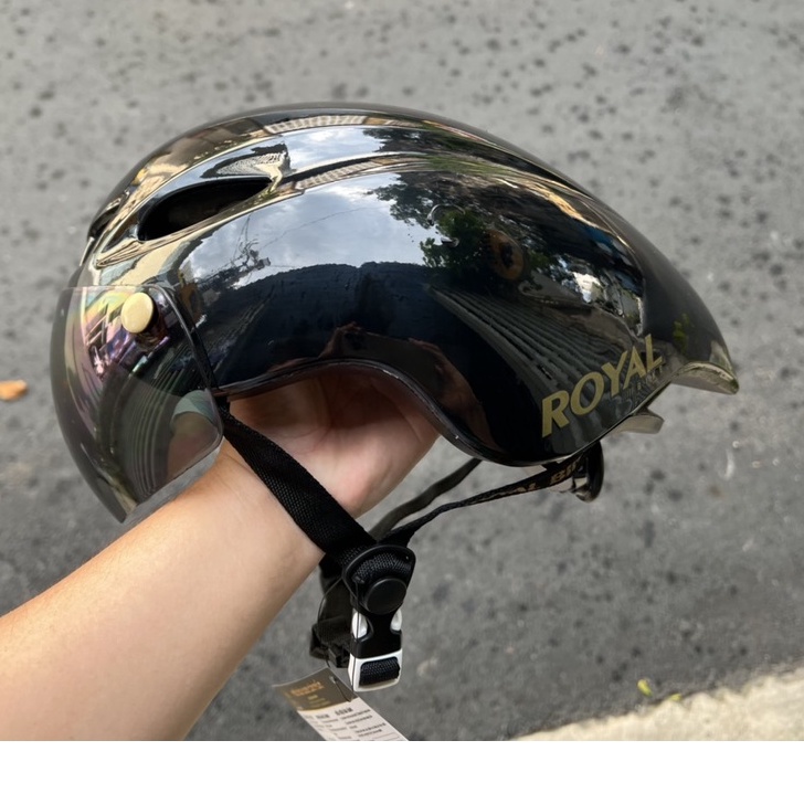 MŨ BẢO HIỂM XE ĐẠP THỂ THAO ROYAL MD16-MŨ XE ĐẠP CÓ KÍNH