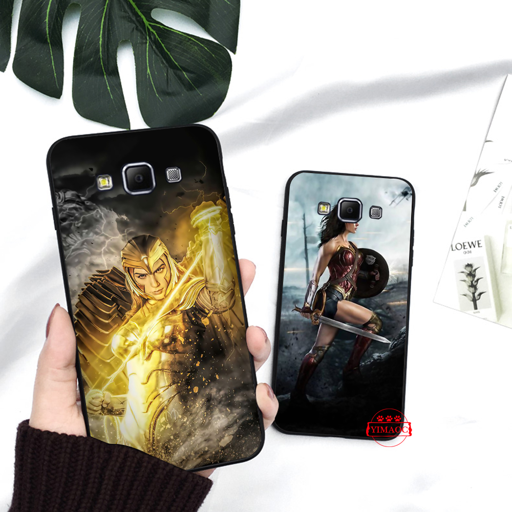 Ốp điện thoại mềm họa tiết phim Nữ thần chiến binh 85LM cho Samsung A3 A5 A6 Plus 2018 A8 A9