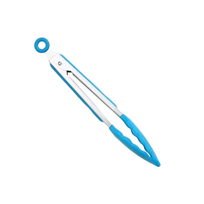 Kẹp Gắp Thức Ăn Bằng Silicone Và Thép Không Gỉ Chống Trượt Tiện Dụng Cho Nhà Bếp