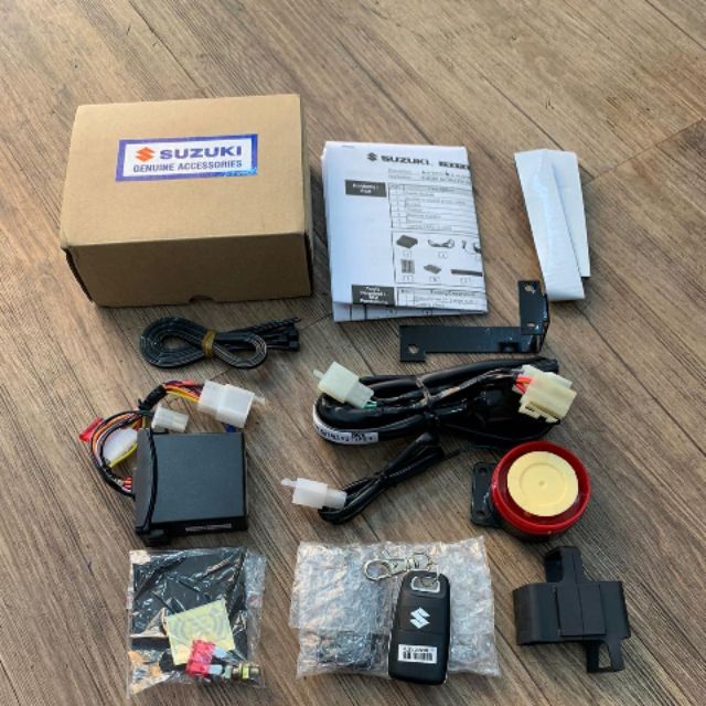 Bộ chống trộm chính hãng Suzuki nhập Indo lắp xe Satria, Raider