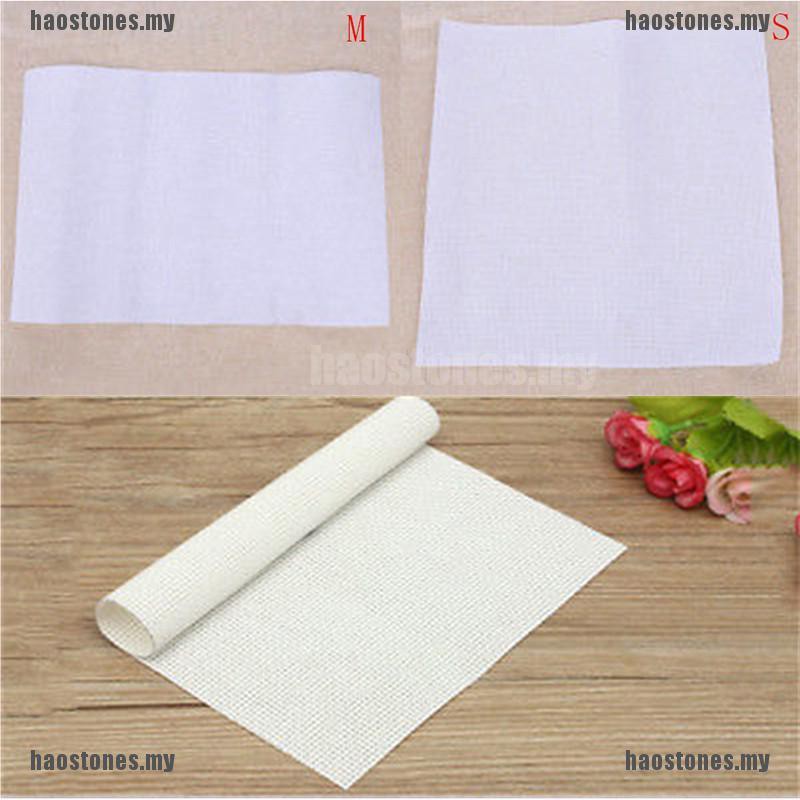 Tấm vải cotton trắng thêu tranh chữ thập chất lượng cao tiện dụng