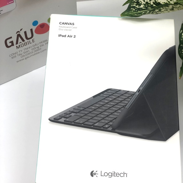 Bàn phím bluetooth Logitech Canvas cho iPad 9.7”