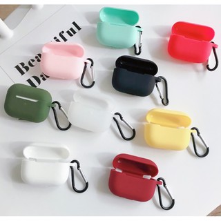 Case Airpods Pro / Vỏ Bọc Tai Nghe Airpod Pro Silicon Chống Bẩn Nhiều Màu / Tặng Kèm Móc Treo