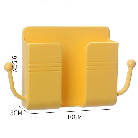 Wall-mounted storage box, multi-function remote control, mobile phone charging storage box, wall storage storage box