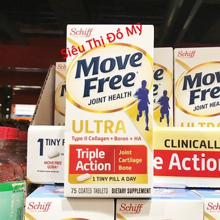 Viên Uống Bổ Khớp Schiff Move Free Ultra Triple Action Hộp 75 Viên