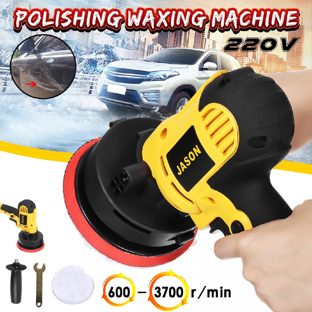 Máy đánh bóng xe hơi 6 tốc độ 700W + Bộ phụ kiện đi kèm